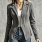 ⏳LAST DAY SALE ONLY￡21.99!!🍂✨ Women's Chic Lapel Slim Fit Jacket – Chic, Flattering & Effortlessly Elegant