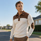 🔥LAST DAY SALE ONLY ￡18.99!!💥Men's Quarter Zip Corduroy Knit Sweater🧶