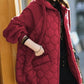 ⏳LAST DAY SALE ONLY￡29.99!!🔥Women's Quilted Hooded Spliced Jacket