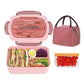 ⏳LAST DAY SALE ONLY ￡13.99!!🔥1200ml Leak-proof Lunch Box with Insulated Bag