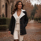 🔥LAST DAY SALE ONLY￡23.99!!🌿Women's Warm-Lined Lapel Collar Jacket