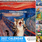 🔥LAST DAY SALE ONLY ￡6.99!!🔥2027 Funny Cat Meme Calendar