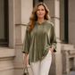 👚✨Women's Loose-Fit Velvet Drawstring Pullover Sweatshirt