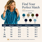 👚✨Women's Loose-Fit Velvet Drawstring Pullover Sweatshirt
