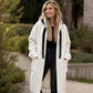 Women's Cozy Long Faux Fur Hooded Coat