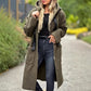 Women's Cozy Long Faux Fur Hooded Coat