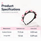 🎀 Cartoon Braiding Headband for Girls: Mini Clips, Instant Braids, Gentle Acrylic, All-Day Secure Fit