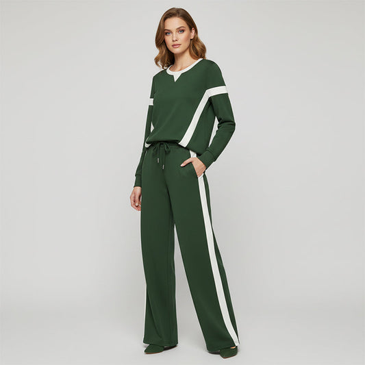 ☀️LAST DAY SALE ONLY￡23.99!!🌿Women’s Casual Relaxed Fit Top & Pants 2-Piece Set