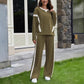☀️LAST DAY SALE ONLY￡23.99!!🌿Women’s Casual Relaxed Fit Top & Pants 2-Piece Set