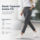 ⏳LAST DAY SALE ONLY ￡20.99!!🔥 Polished Fit, Flexible Comfort✨Women's Pleated Double-Ring Tapered Pants