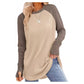 ⏳LAST DAY SALE ONLY ￡13.99!!🔥🍂Women's Casual Crewneck Top with Thumbholes