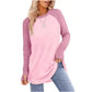 ⏳LAST DAY SALE ONLY ￡13.99!!🔥🍂Women's Casual Crewneck Top with Thumbholes