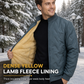 🔥LAST DAY SALE 70% OFF👍✨Men’s Premium Winter Coat – Wind-Blocking Chevron Weave with Plush Lamb Fleece Lining & Tailored Fit ❄️🧥