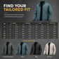 🔥LAST DAY SALE 70% OFF👍✨Men’s Premium Winter Coat – Wind-Blocking Chevron Weave with Plush Lamb Fleece Lining & Tailored Fit ❄️🧥