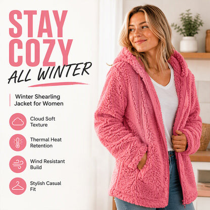 ⏳LAST DAY SALE ONLY ￡15.99!!🔥 Women’s Cosy Hooded Zip Fleece Jacket – Soft, Warm & Perfect for Everyday Life🧥