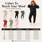 ⏳LAST DAY SALE ONLY ￡29.99!!🔥Women's Hooded Sweatshirt & Lounge Pants Set