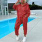 ⏳LAST DAY SALE ONLY ￡29.99!!🔥Women's Hooded Sweatshirt & Lounge Pants Set