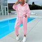 ⏳LAST DAY SALE ONLY ￡29.99!!🔥Women's Hooded Sweatshirt & Lounge Pants Set