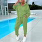 ⏳LAST DAY SALE ONLY ￡29.99!!🔥Women's Hooded Sweatshirt & Lounge Pants Set