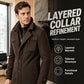 ⏳LAST DAY SALE ONLY ￡53.99!!🔥Men's Classic Mid-Length Slim Fit Overcoat