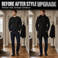 ⏳LAST DAY SALE ONLY ￡53.99!!🔥Men's Classic Mid-Length Slim Fit Overcoat