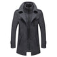 ⏳LAST DAY SALE ONLY ￡53.99!!🔥Men's Classic Mid-Length Slim Fit Overcoat