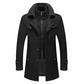 ⏳LAST DAY SALE ONLY ￡53.99!!🔥Men's Classic Mid-Length Slim Fit Overcoat