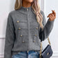 ⏳LAST DAY SALE ONLY￡23.99!🔥✨ Effortless Elegance | Women's Casual Double Zipper Sweater Jacket