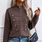 ⏳LAST DAY SALE ONLY￡23.99!🔥✨ Effortless Elegance | Women's Casual Double Zipper Sweater Jacket