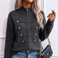 ⏳LAST DAY SALE ONLY￡23.99!🔥✨ Effortless Elegance | Women's Casual Double Zipper Sweater Jacket