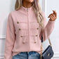 ⏳LAST DAY SALE ONLY￡23.99!🔥✨ Effortless Elegance | Women's Casual Double Zipper Sweater Jacket
