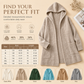 🔥LAST DAY SALE 50% OFF!!🧶Women's Long Hooded Knit Cardigan✨