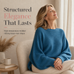 ☀️LAST DAY SALE ONLY￡19.99!!🌿✨Flattering Drape, Easy Movement | Women's Batwing Knit Pullover