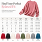 ☀️LAST DAY SALE ONLY￡19.99!!🌿✨Flattering Drape, Easy Movement | Women's Batwing Knit Pullover