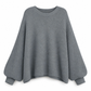 ☀️LAST DAY SALE ONLY￡19.99!!🌿✨Flattering Drape, Easy Movement | Women's Batwing Knit Pullover