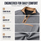 ⏳LAST DAY SALE ONLY ￡18.99!!✨Men's Warm-Lined Quarter-Zip Pullover