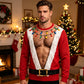 ⏳LAST DAY SALE 70% OFF👍✨Men's Funny Christmas 3D Printed Muscle Sweatshirt