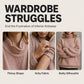 🔥 LAST DAY SALE ONLY £17.99!🧶 Cozy High Neck, Flattering Relaxed Drape 💗 Women's Knit Sweater Dress