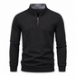 ⏳LAST DAY SALE ONLY￡23.99!🔥✨ Men's Quarter Zip Stand Collar Pullover Cotton Blend Long Sleeve Sweatshirt