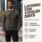 🧶 Double-Breasted Detail, Refined Shawl Collar | Men's Knit Cardigan ⚡ Free Shipping