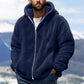 Hot Sale 50% OFF🔥Men's Loose Hooded Plush Jacket
