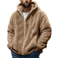 Hot Sale 50% OFF🔥Men's Loose Hooded Plush Jacket