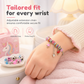🎁LAST DAY SALE ONLY￡9.99!!💞50K+ SOLD! 📿Kids DIY Charm Bracelet Making Kit💎