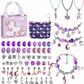 🎁LAST DAY SALE ONLY￡9.99!!💞50K+ SOLD! 📿Kids DIY Charm Bracelet Making Kit💎