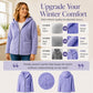 ⏳🍂LAST DAY SALE 60% OFF !!📢Women's Casual Plush Hooded Jacket