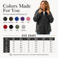 ⏳🍂LAST DAY SALE 60% OFF !!📢Women's Casual Plush Hooded Jacket