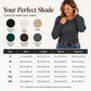 ⏳LAST DAY SALE ONLY￡9.99!!⭐🧶 Ribbed Texture, Easy Everyday Fit | Women's Classic Crew-Neck Knit Top