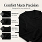 ⏳LAST DAY SALE ONLY￡9.99!!⭐🧶 Ribbed Texture, Easy Everyday Fit | Women's Classic Crew-Neck Knit Top