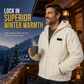 🔥LAST DAY SALE 50% OFF!!🔥Men's Cable Embossed Sherpa Fleece Zip Up Hooded with Pockets