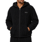 🔥LAST DAY SALE 50% OFF!!🔥Men's Cable Embossed Sherpa Fleece Zip Up Hooded with Pockets